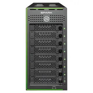 Symply SPARK 48TB Desktop 8-Bay RAID 48TB (8x6TB) Thunderbolt 3 med koffert