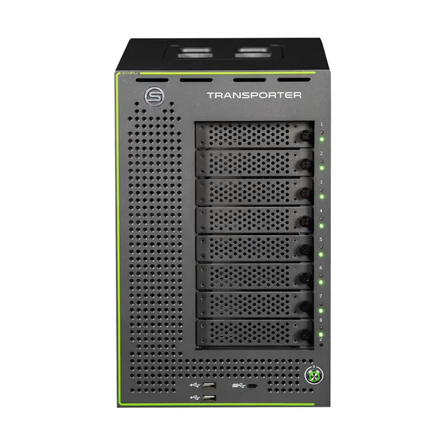 Symply Transporter 80TB HDD 80TB 8 Bay HDD S3 Edge Appliance 