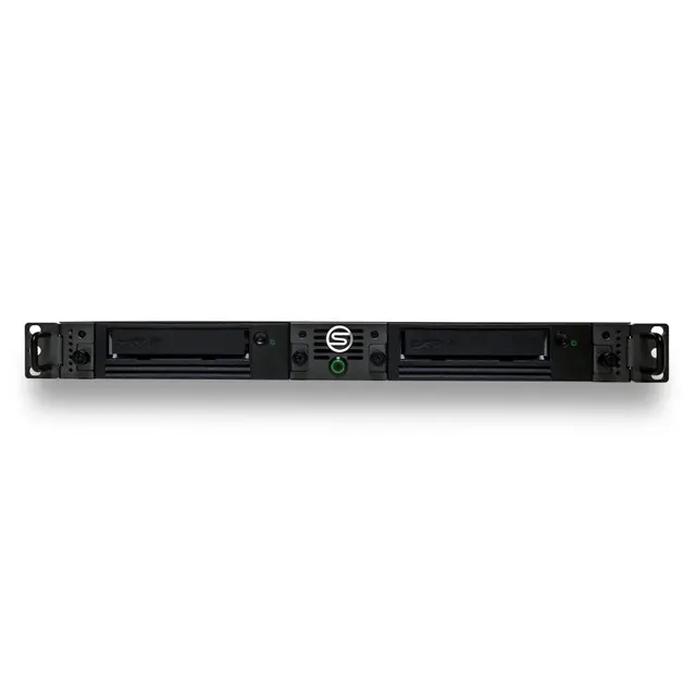 Symply LTO9 Rack Ethernet 1RU Dual LTO-9 2x10GbE SFP+ og 2x SAS 