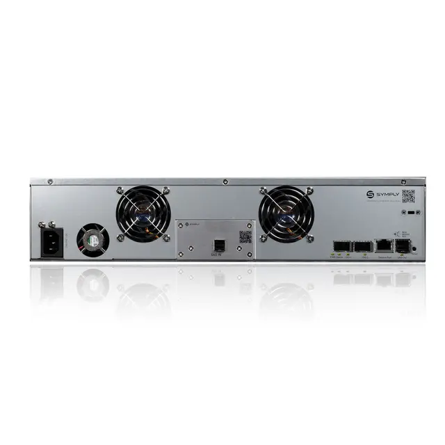 Symply LTO9 Rack Ethernet 2RU 2RU 2x10GbE SFP+ & SAS 1xLTO-9 FH 
