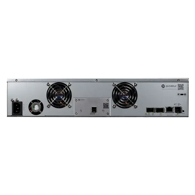 Symply LTO-10 2RU med 10Gb Ethernet 2U Rackmount 2x 10GbE 