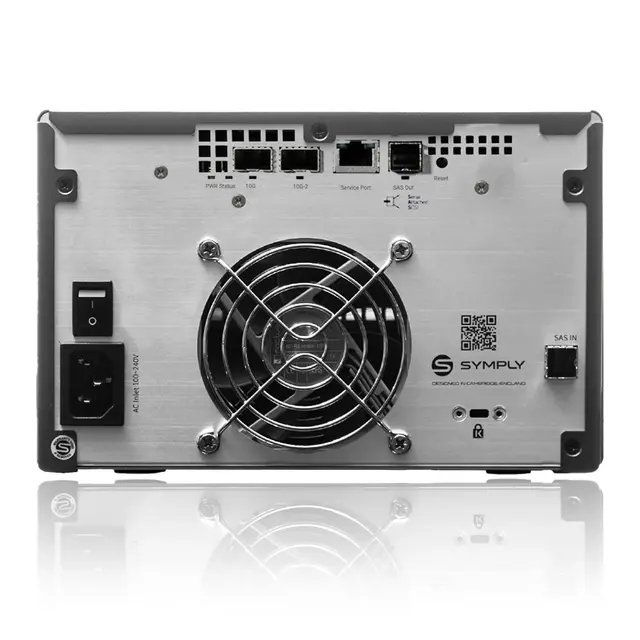 Symply LTO9 XTH Desktop Ethernet Dual LTO-9 2x10GbE SFP+ og 2x SAS 