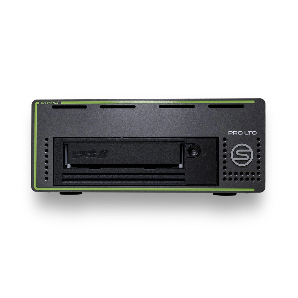 Symply PRO LTO-8 Desktop Arkiv Single LTO-8 12/30TB Thunderbolt & SAS