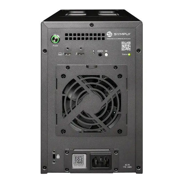 SymplySPARK 56TB Desktop 4-bay RAID Thunderbolt 3. 