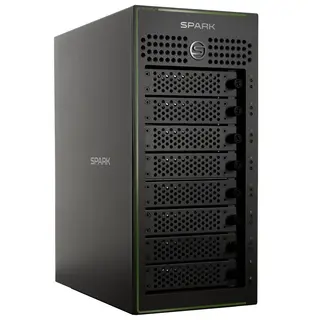 SymplySPARK XT 144TB Desktop 8 Bay TB 3 144TB (8x18TB) Thunderbolt 3
