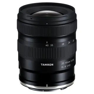 Tamron 20-40mm f/2.8 Di III VXD Nikon Z-Mount Fullformat. Ø67mm