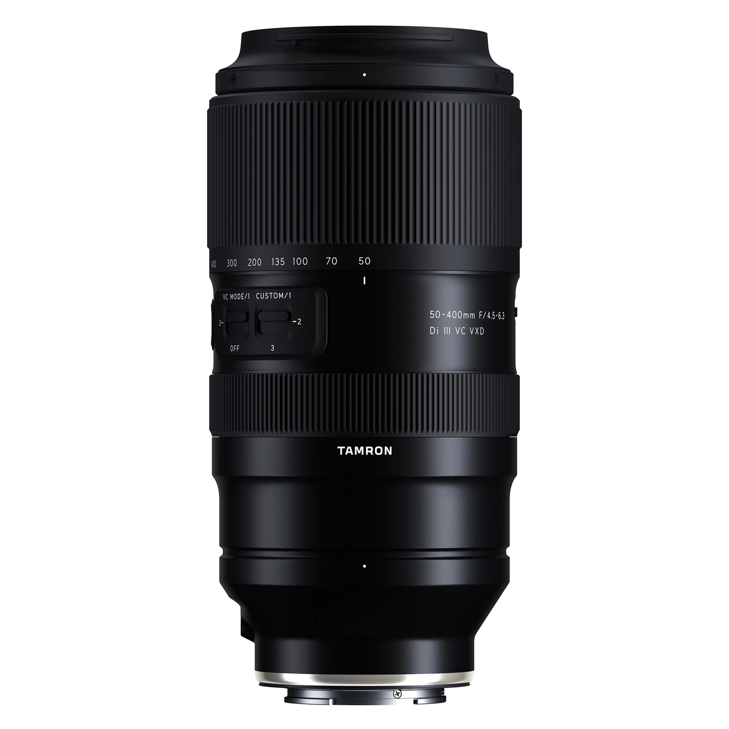 Tamron 50-400mm f/4.5-6.3 Di III VC VXD Sony E-Mount Fullformat. Ø67mm