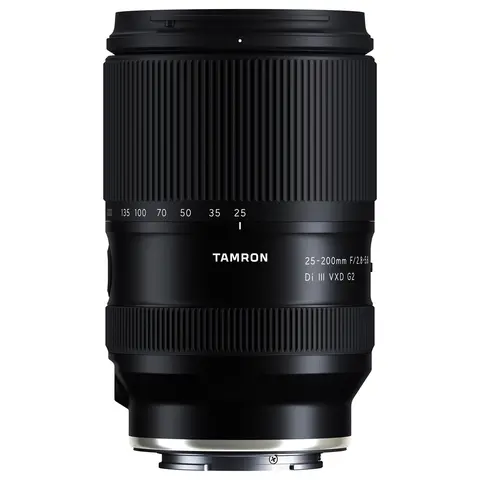 Tamron 25-200mm f/2.8-5.6 Di III VXD G2 Sony E-Mount Fullformat. Ø67mm