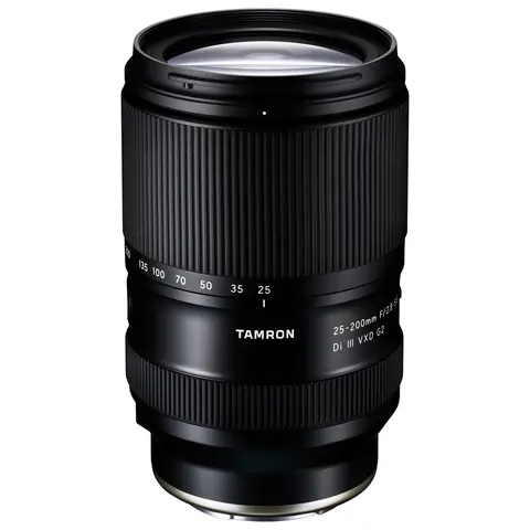 Tamron 25-200mm f/2.8-5.6 Di III VXD G2 Sony E-Mount Fullformat. Ø67mm