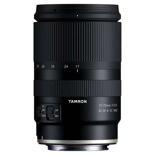 Tamron 17–70 mm f/2.8 Di III-A VC RXD Canon RF-Mount (APS-C). Ø67mm 