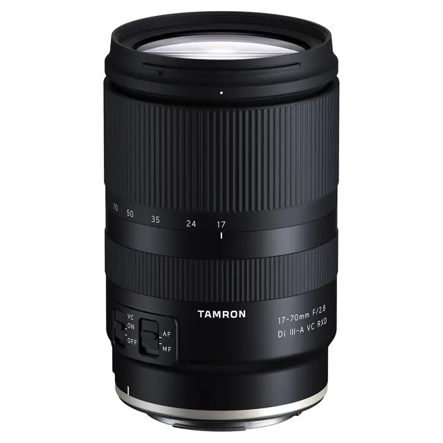 Tamron 17–70 mm f/2.8 Di III-A VC RXD Canon RF-Mount (APS-C). Ø67mm 