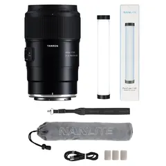 Tamron 90mm f/2.8 Di III Macro Nikon Z Med Nanlite Pavotube II 6C 1-Kit