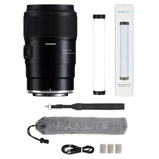 Tamron 90mm f/2.8 Di III Macro Nikon Z Med Nanlite Pavotube II 6C 1-Kit