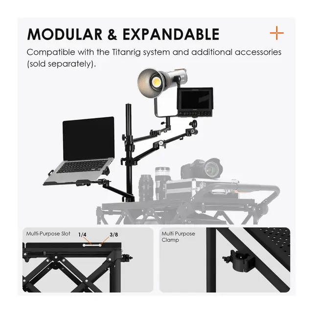 Tarion Titanrig Cart Base Sammenleggbar produksjonsvogn 