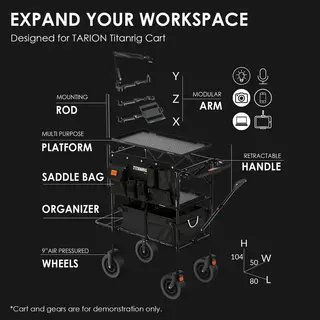 Tarion Saddle Bag For Titanrig Cart