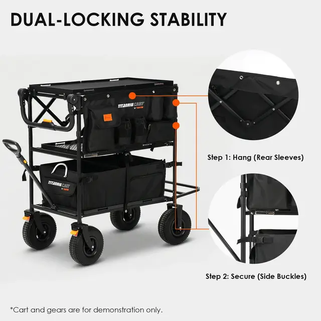 Tarion Saddle Bag For Titanrig Cart 
