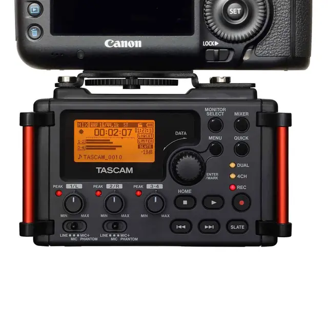 Tascam DR-60DMKII 4-spors opptaker for systemkamera 