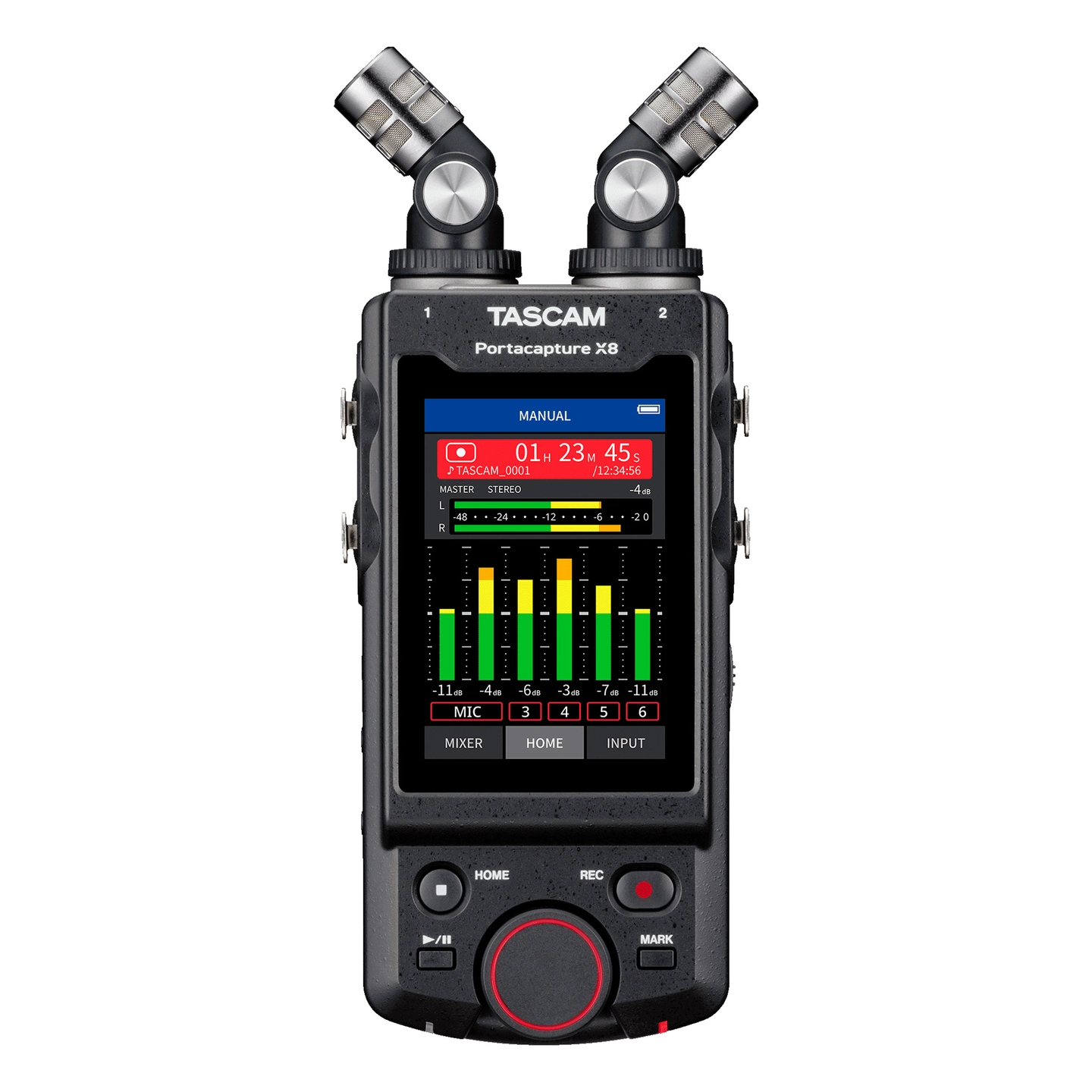 Tascam Portacapture X8 Portabel 6+2 Spors Opptaker