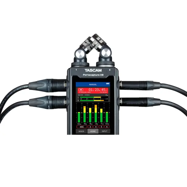 Tascam Portacapture X8 Portabel 6+2 Spors Opptaker 