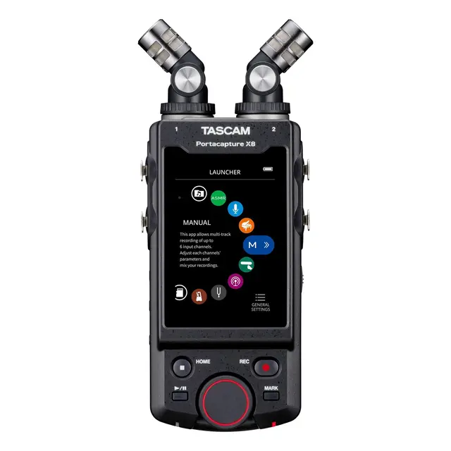 Tascam Portacapture X8 Portabel 6+2 Spors Opptaker 