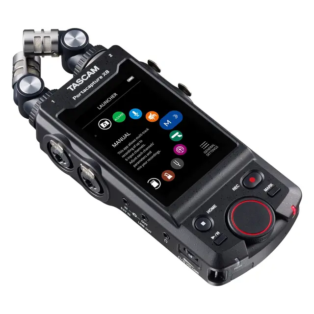 Tascam Portacapture X8 Portabel 6+2 Spors Opptaker 