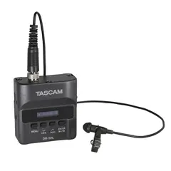 Tascam DR-10L Pro Audio Recorder Digital opptaker med lavaliermikrofon