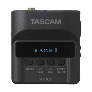 Tascam DR-10L Pro Audio Recorder Digital opptaker med lavaliermikrofon