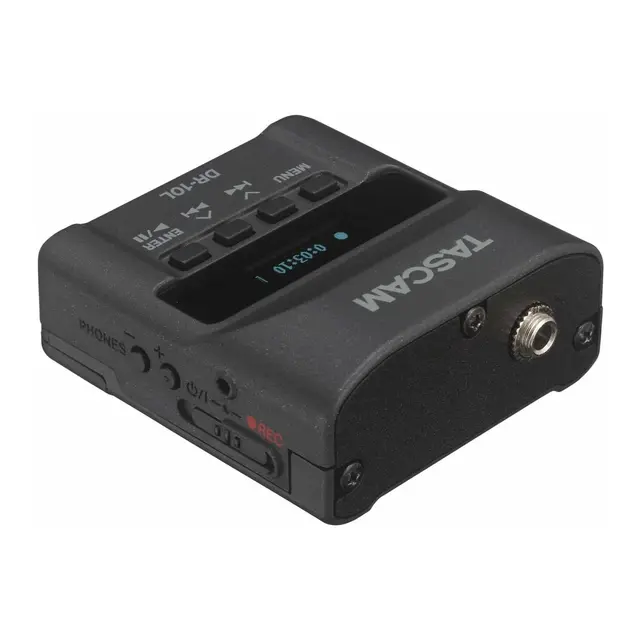 Tascam DR-10L Pro Audio Recorder Digital opptaker med lavaliermikrofon 