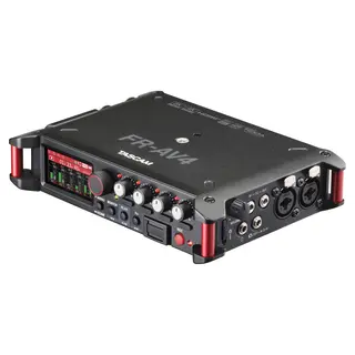 Tascam FR-AV4 4-Kanals Lydopptaker Compact 32-Bit-Float Field Recorder