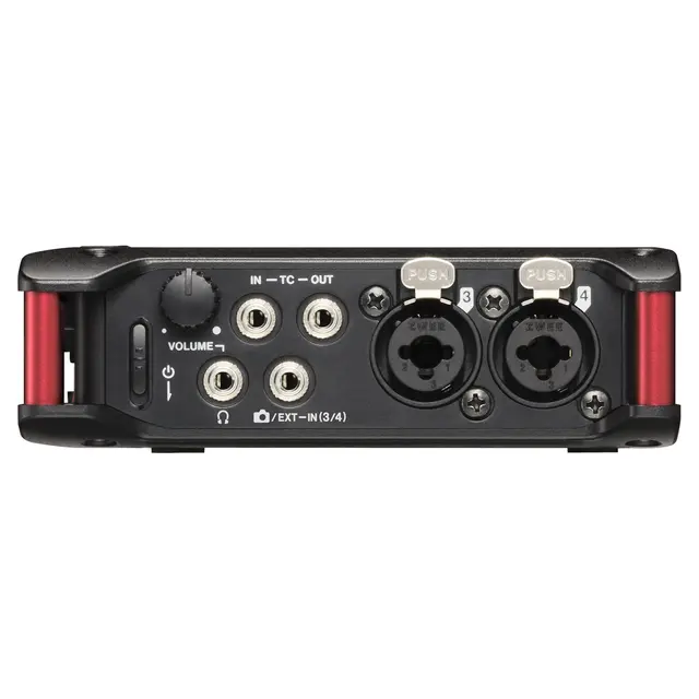 Tascam FR-AV4 4-Kanals Lydopptaker Compact 32-Bit-Float Field Recorder 