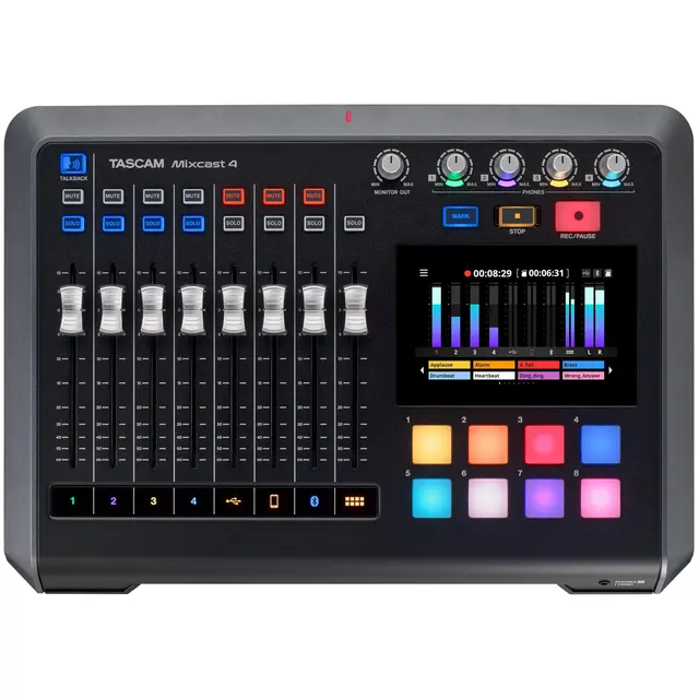 Tascam Mixcast 4 Podcast Mixer 