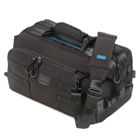 Tenba Cineluxe v2 Shoulder Bag 16 18L. Black