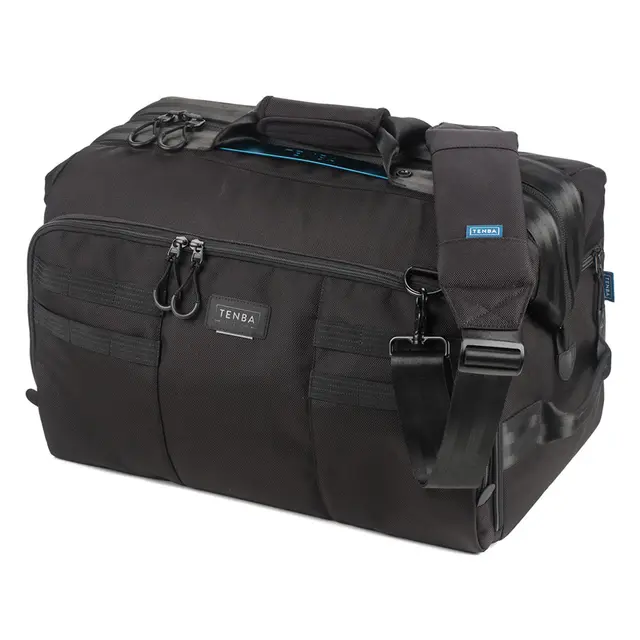 Tenba Cineluxe v2 Shoulder Bag 21 HT 42L. Black. Hightop 