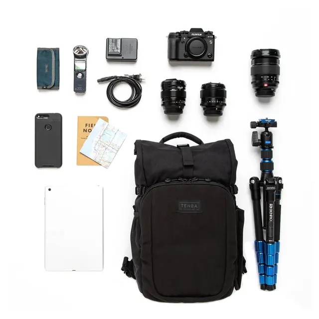 Tenba Fulton v2 16L Backpack Black Foto ryggsekk 16L Sort 