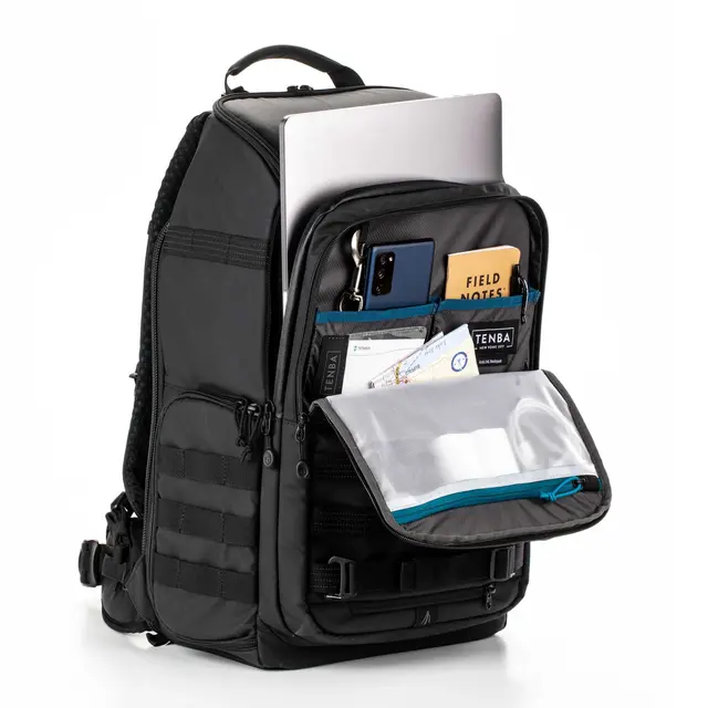 Tenba Axis v2 24L Backpack Black 24L Foto Ryggsekk. Sort 16" Laptop 