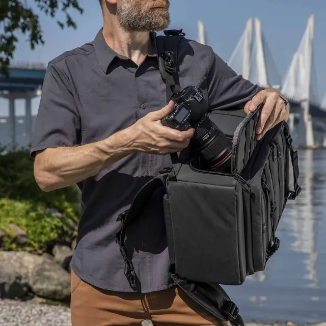 Tenba Axis v2 24L Backpack Black 24L Foto Ryggsekk. Sort 16" Laptop 