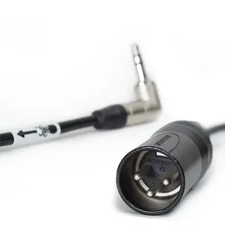 Tentacle Kabel Tentacle to XLR Adapter 3.5mm jack til XLR Male 30 cm