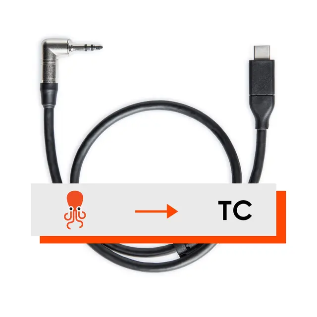 Tentacle to USB-C (A20-Mini) Timecode Ca Tidskodekabel. TCG til USB-C 