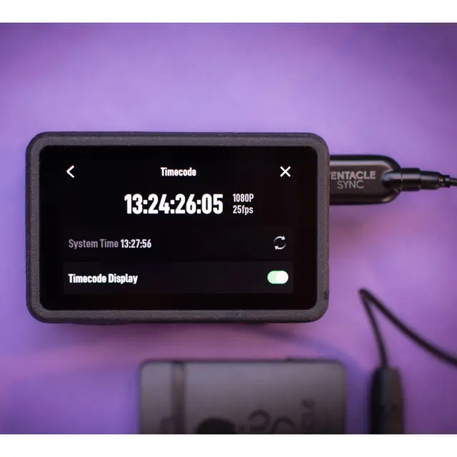 Tentacle til Micro-USB Timecode Cable Til bl.a DJI Osmo Action og Insta360  X5 
