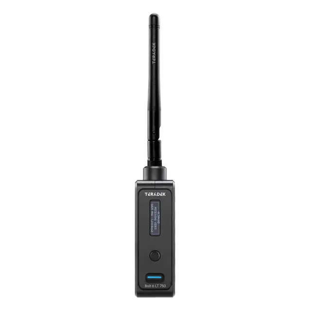 Teradek Bolt 6 LT 750 RX V-Mount 4K-30 Trådløs Mottager med V-Mount plate 