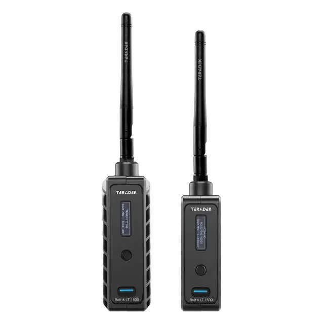 Teradek Bolt 6 LT 1500 TX/RX Deluxe Set 4K-30 Trådløs Sender og Mottager V-Mount 