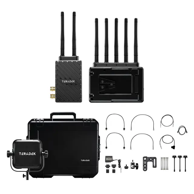 Teradek Bolt 6 LT 1500 TX/RX Deluxe Set 4K-30 Trådløs Sender og Mottager V-Mount 