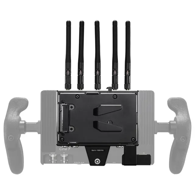 Teradek Bolt 6 Monitor Module 1500 RX 4K-30 Monitor Montering Trådløs V-Mount 