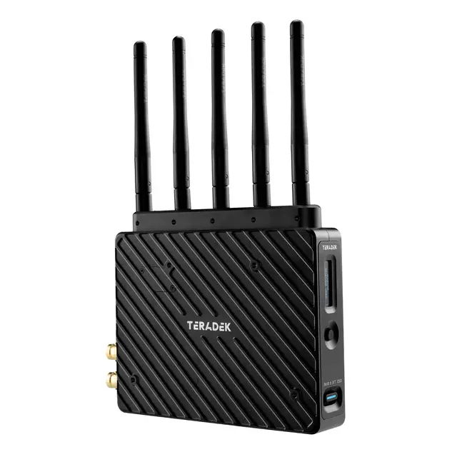 Teradek Bolt 6 XT 750 12G-SDI/HDMI RX 4K-60 Trådløs Mottager med V-Mount plate 