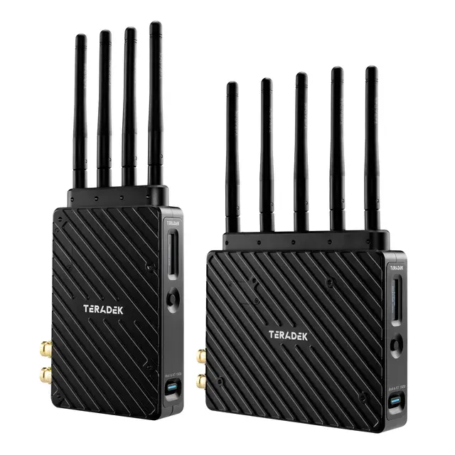 Teradek Bolt 6 XT 1500 12G-SDI/HDMI Delu 4K-60 TX/RX Deluxe Kit V-Mount 