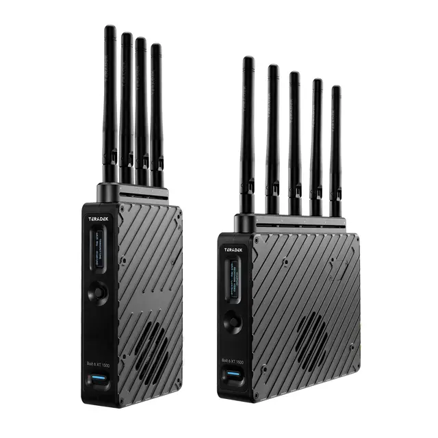 Teradek Bolt 6 XT 1500 12G-SDI/HDMI Delu 4K-60 TX/RX Deluxe Kit V-Mount 