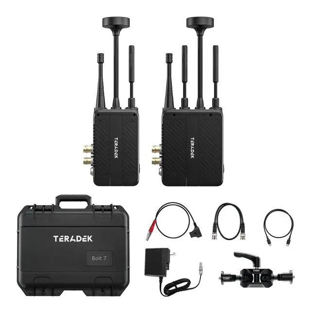 Teradek Bolt 7 1500 12G-SDI/HDMI TX/RX No battery cradles 
