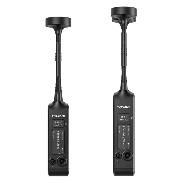 Teradek Bolt 7 MAX 12G-SDI/HDMI TX/RX No battery cradles 