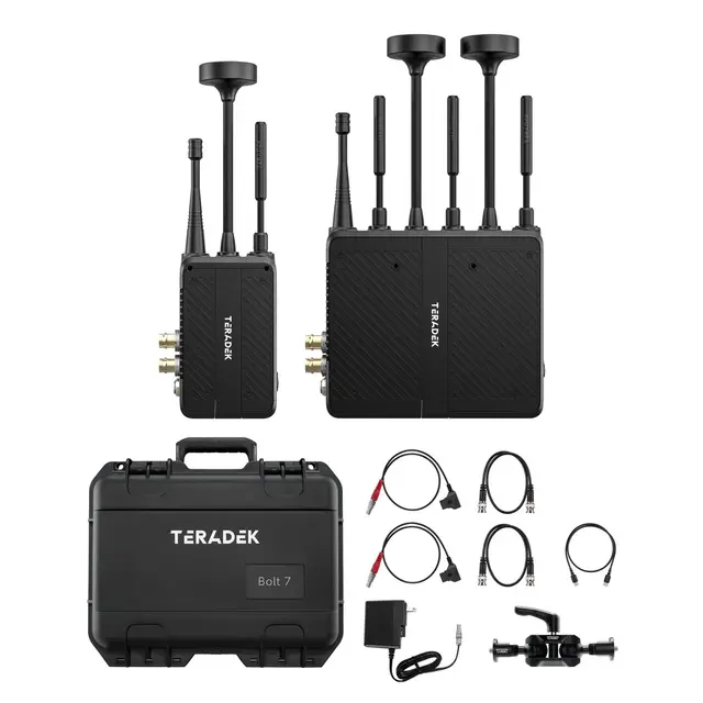 Teradek Bolt 7 MAX 12G-SDI/HDMI TX/RX No battery cradles 