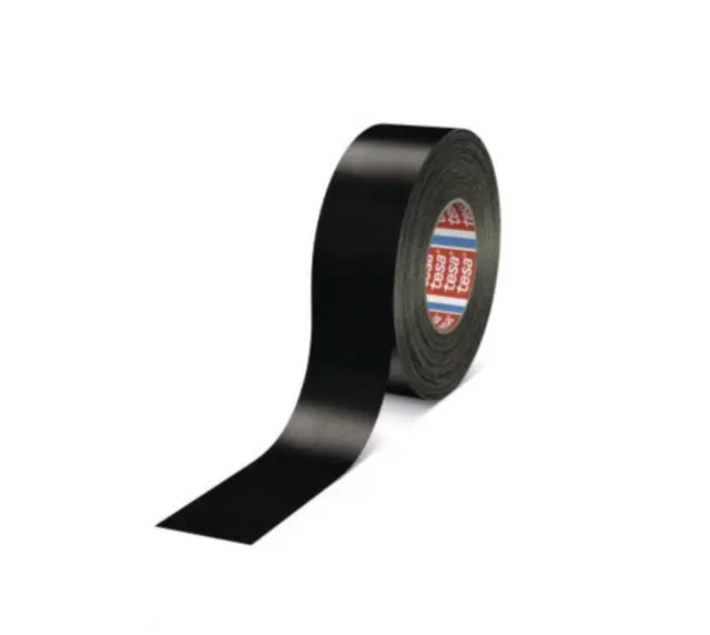 Tesa Tape 25mm Sort Matt Svart Matt 25mm x 50meter 
